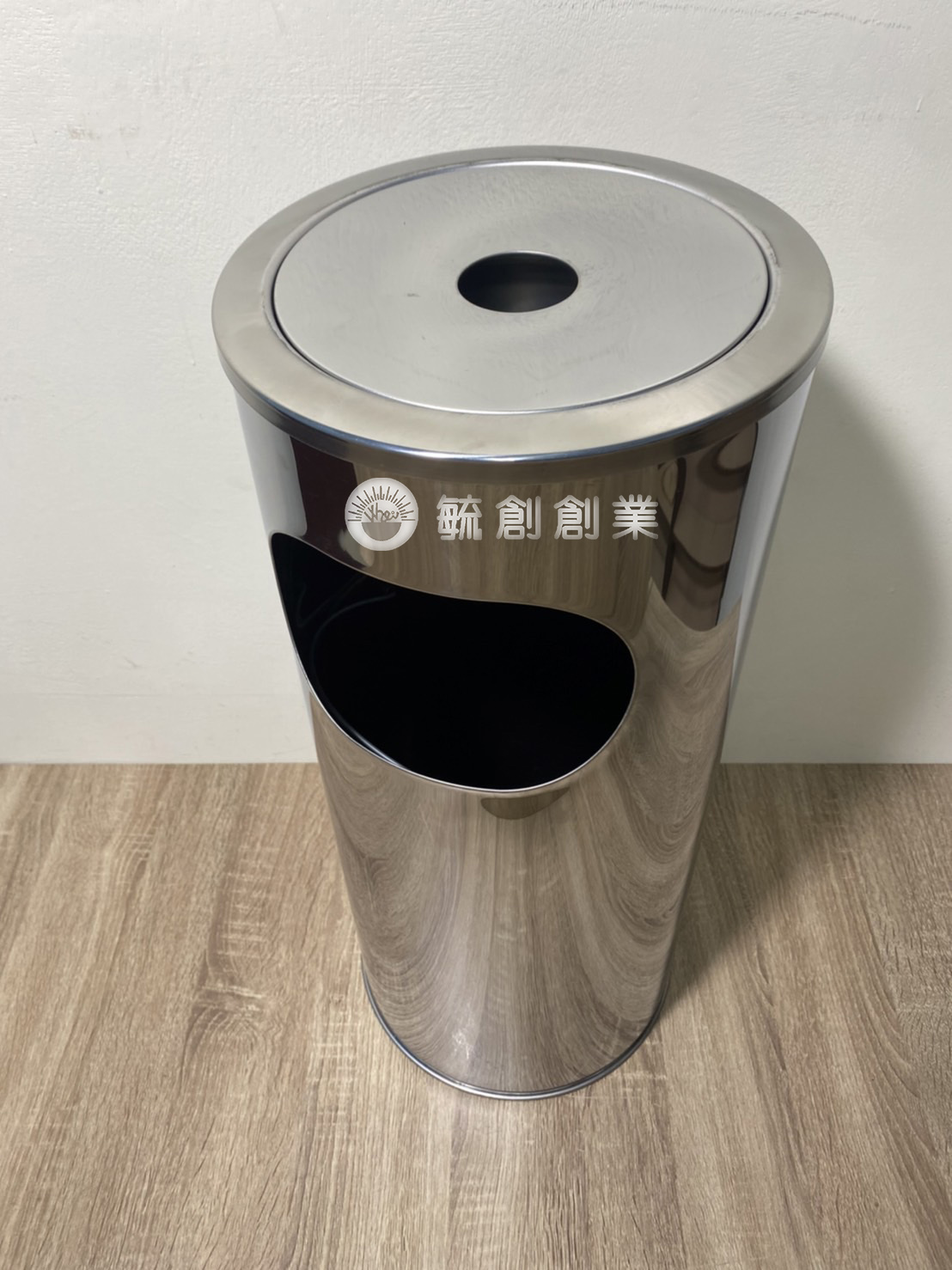 不鏽鋼煙灰缸 白鐵煙灰缸 煙灰缸垃圾桶(台灣製)